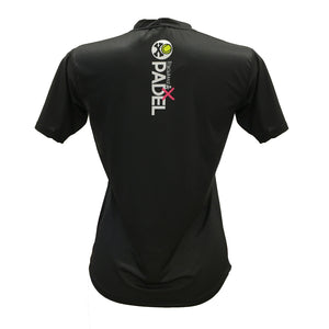 WOMEN'S TECHNICAL TSHIRT BLACK LOGO // LastChance 